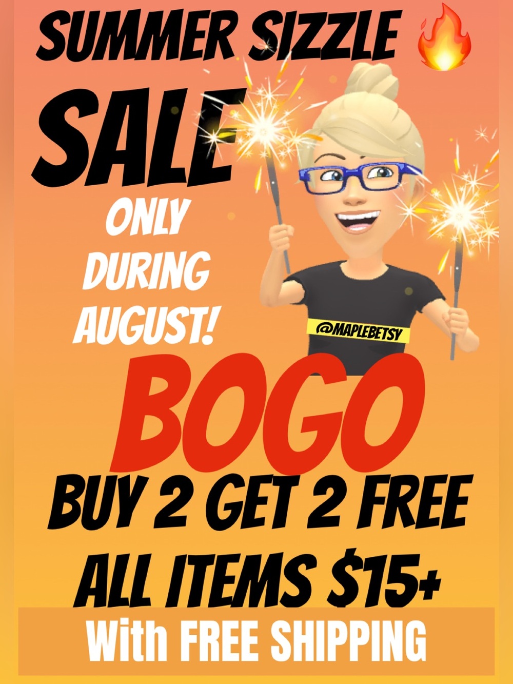Summer sizzle sale